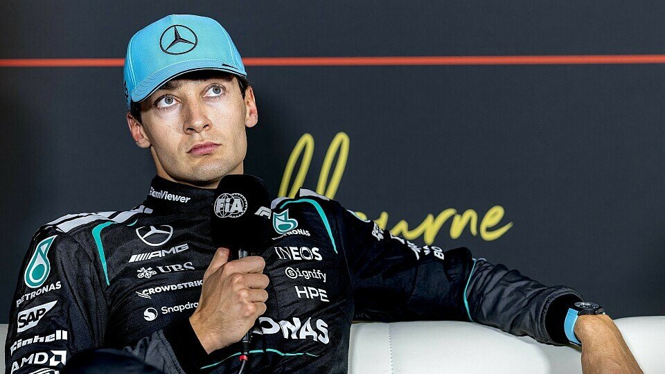 George Russell am Samstag bei der Formel 1 in Australien
