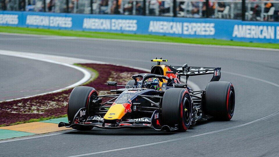 Isack Hadjar (Red Bull) bei der Formel 1 in Melbourne (Australien) 2026