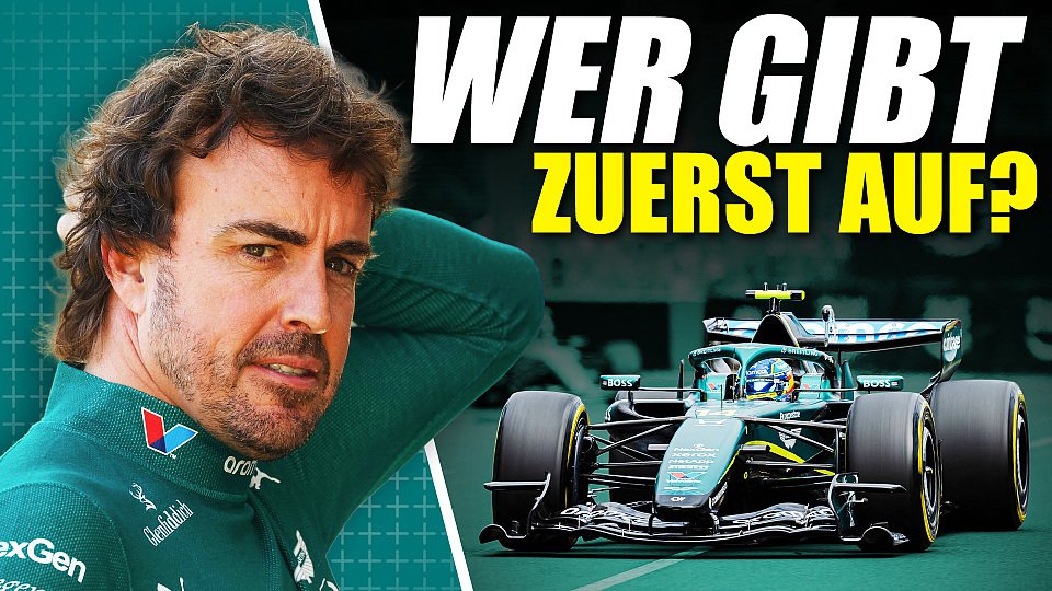Wer gibt zuerst auf, Fernando Alonso oder Aston Martin?