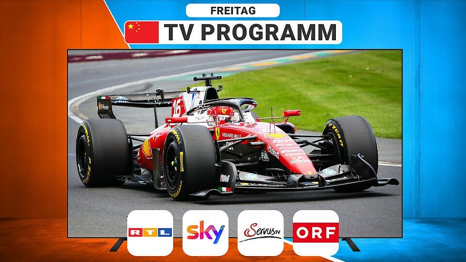 TV-Programm zum China GP am Freitag