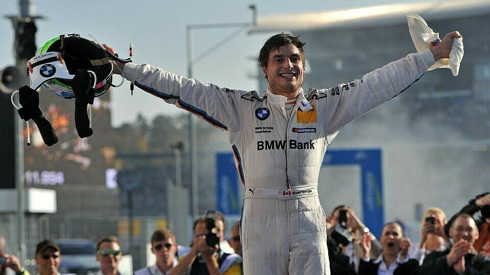 Bruno Spengler beim DTM-Titelgewinn 2012 in Hockenheim