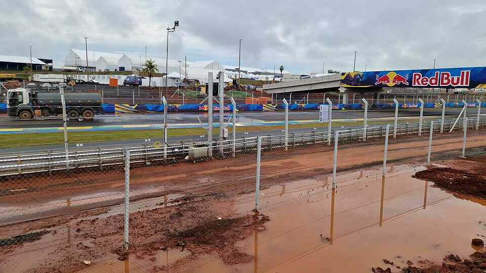 Überflutungen an der neuen MotoGP-Strecke in Goiania