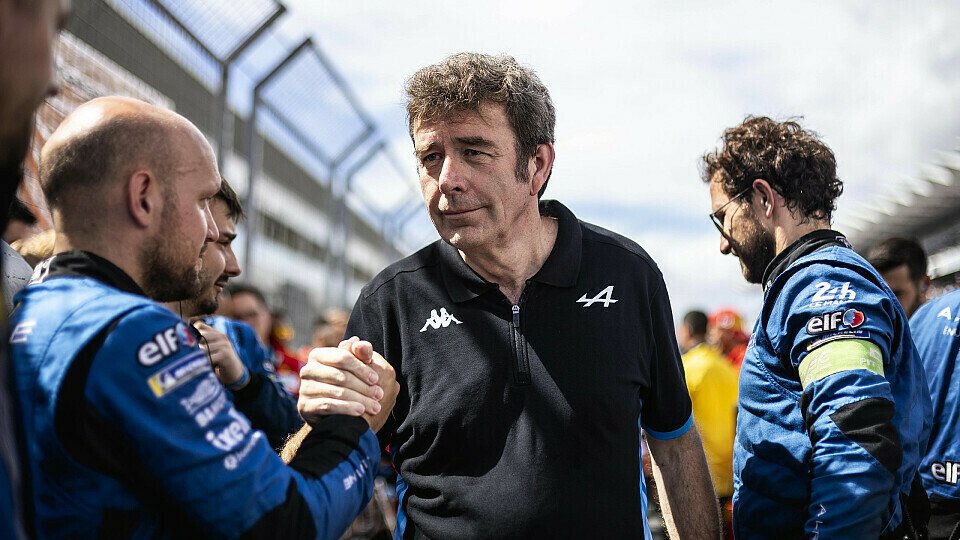 Alpine-Motorsportchef Bruno Famin in der WEC