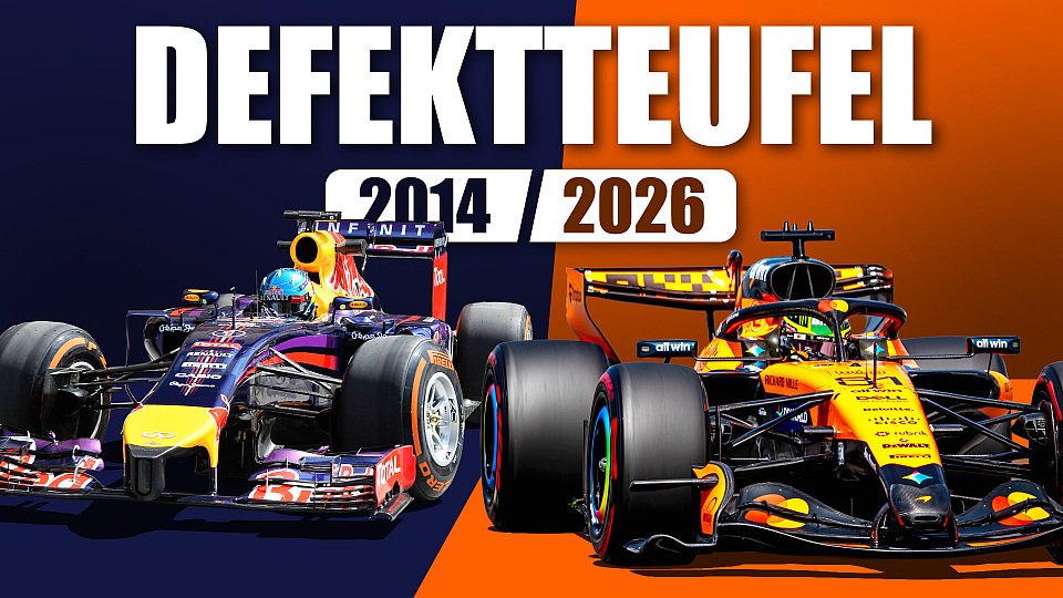 Defektteufel zum Start des neuen Reglements, im Vergleich mit 2014
