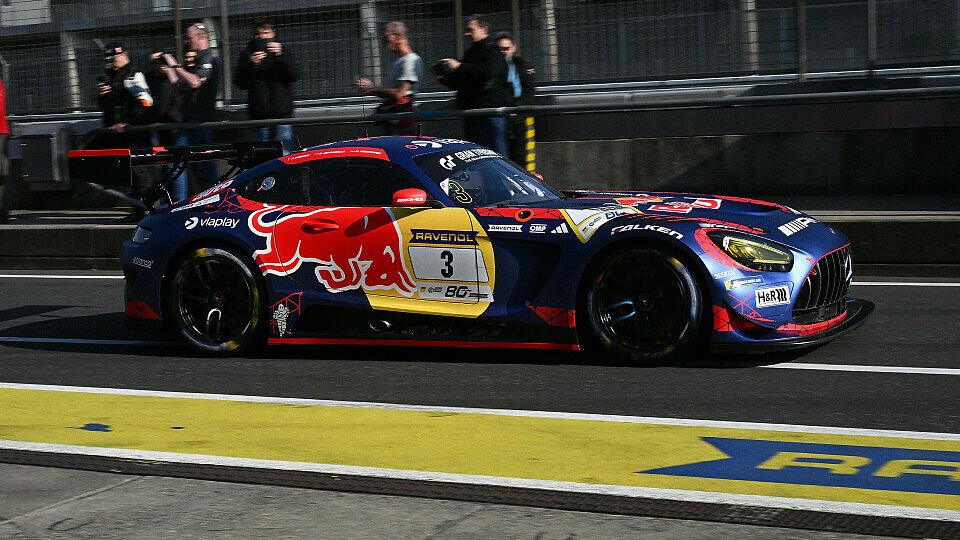 Das Auto von Max Verstappen auf dem Nürburgring.