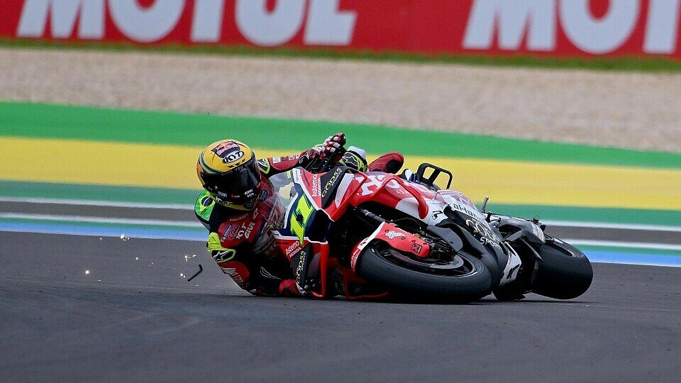 Sturz von Diogo Moreira in Brasilien