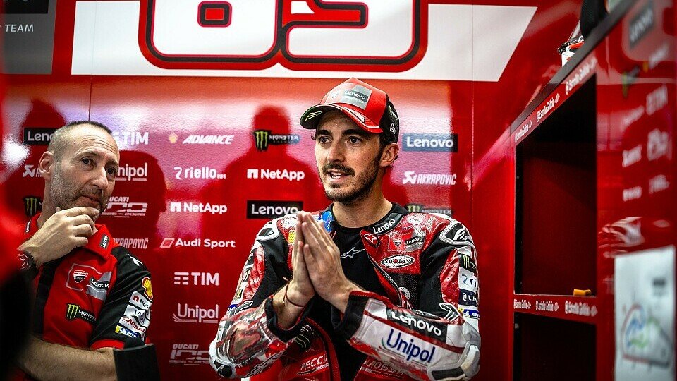 Francesco Bagnaia erlebte einen schwachen Sonntag in Brasilien, Foto: Ducati Media