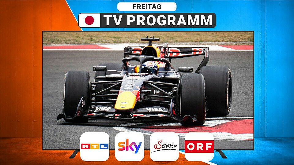 TV-Programm zur Formel-1 in Japan am Freitag