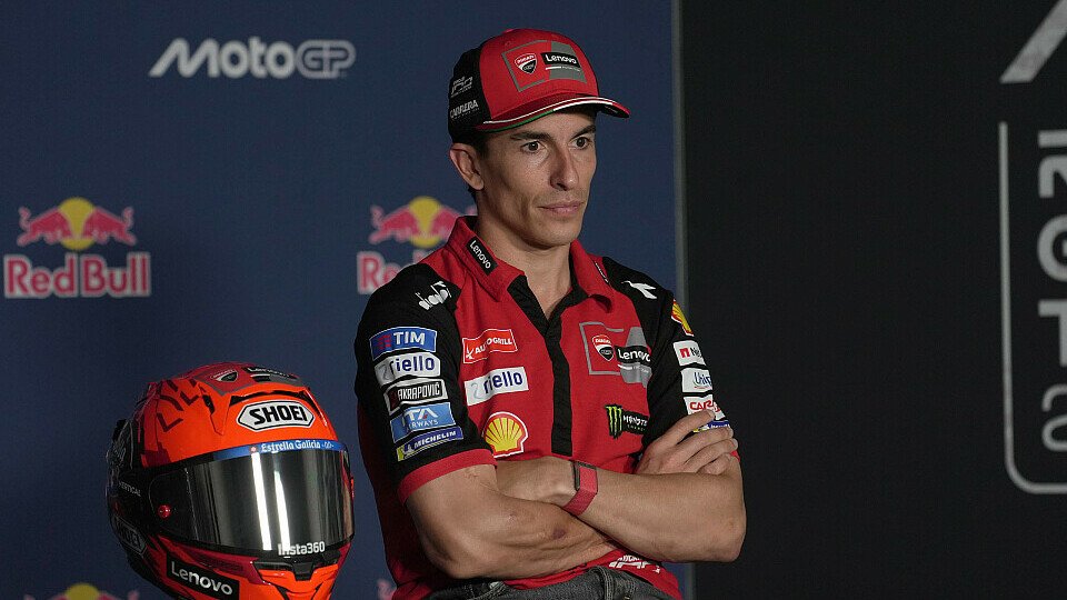 Marc Marquez in der Pressekonferenz in Austin Marc Marquez in der Pressekonferenz in Austin