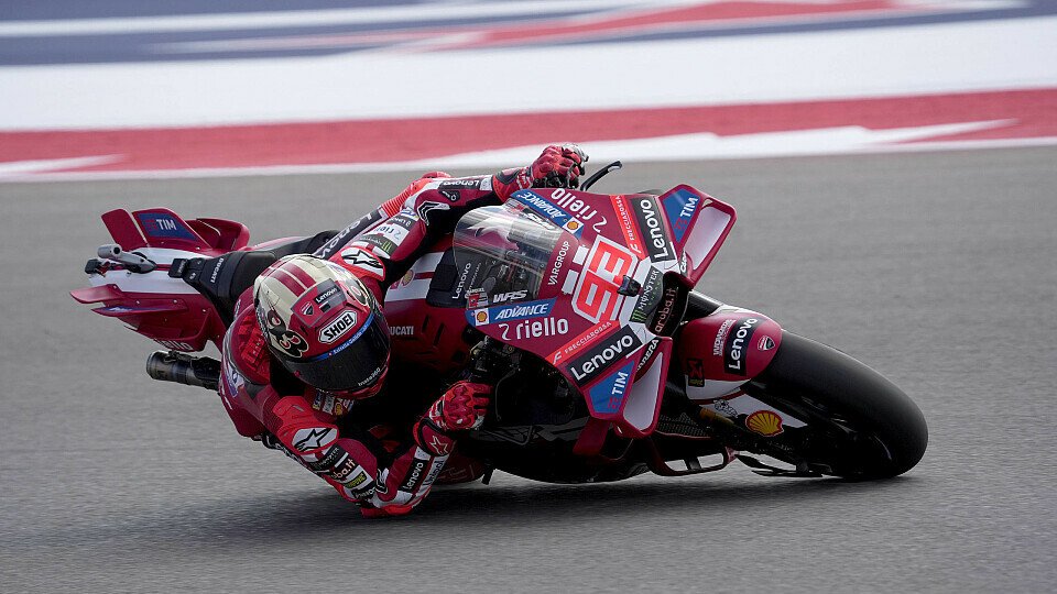 Marc Marquez ließ sich von seinen Blessuren nicht bremsen, Foto: IMAGO / DeFodi Images