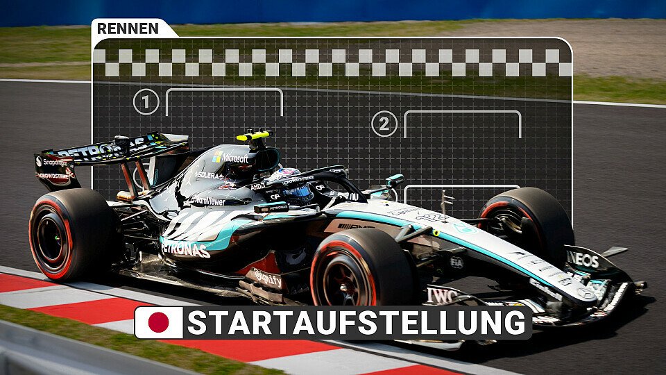 Startaufstellung zum Japan GP
