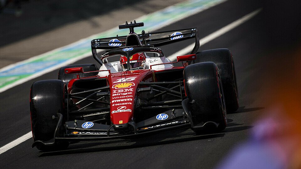 Charles Leclerc im Ferrari