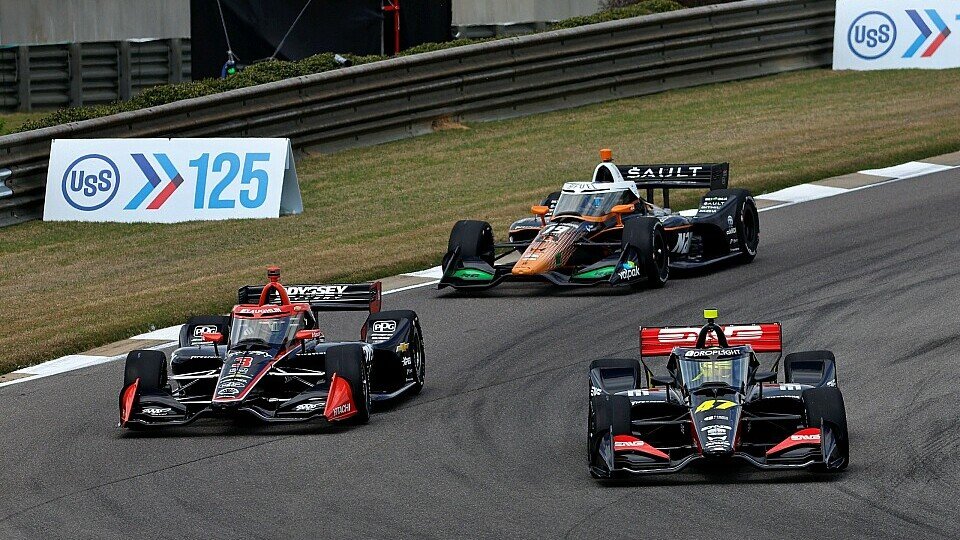 Mick Schumacher beim IndyCar-Rennen im Barber Motorsports Park