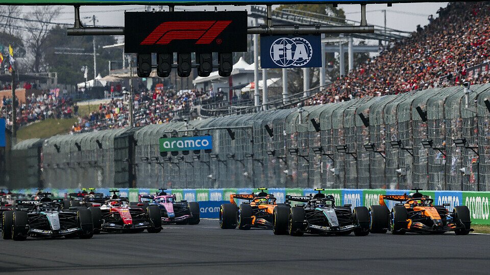 Der Start beim Formel-1-Rennen in Japan
