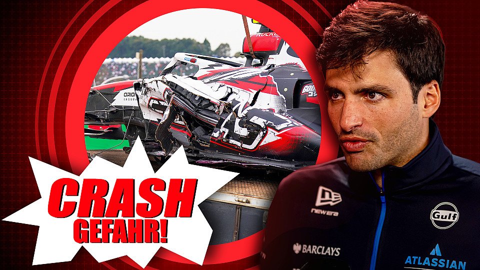 Sainz spricht über den Unfall von Bearman