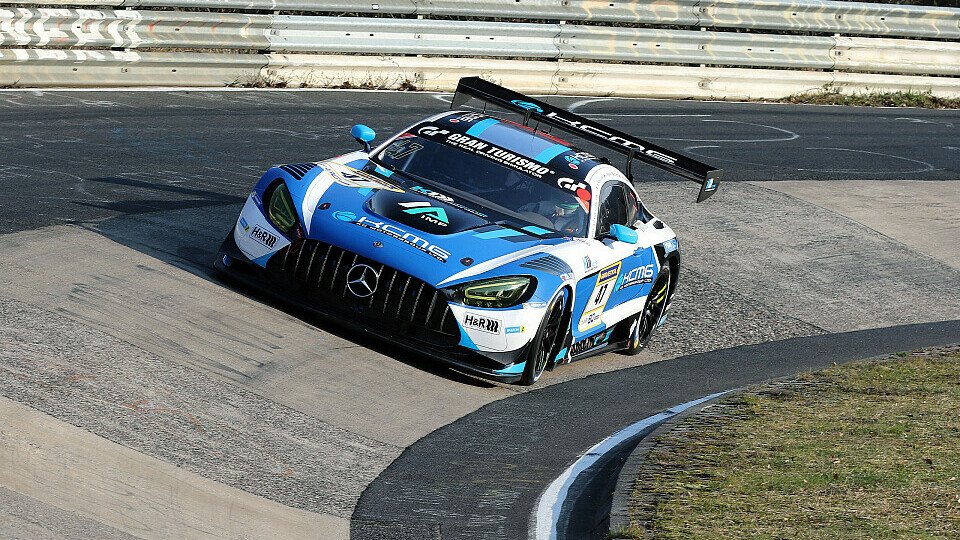 Der KCMG-Mercedes bei NLS 2