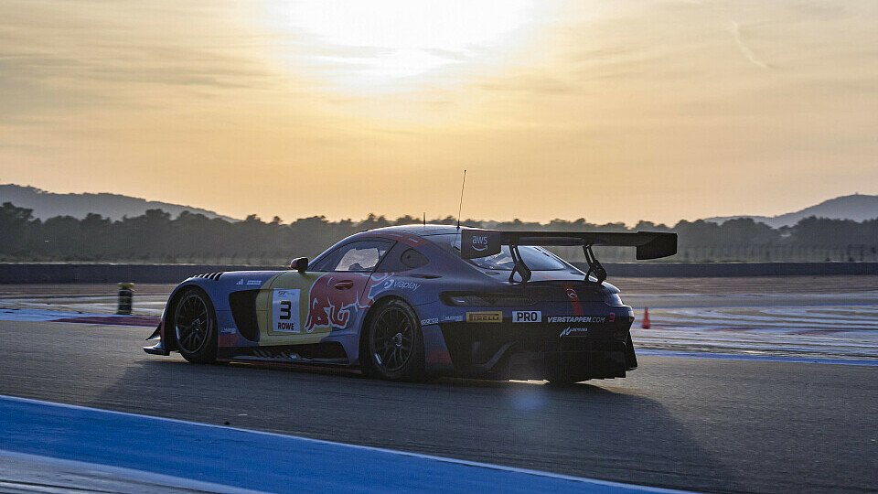 Der Verstappen-Racing-Mercedes bei den Trainings in Le Castellet