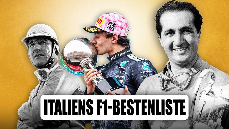 Italiens Formel 1 Bestenliste