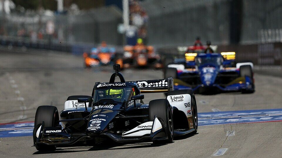 Mick Schumacher im IndyCar-Rennen in Long Beach