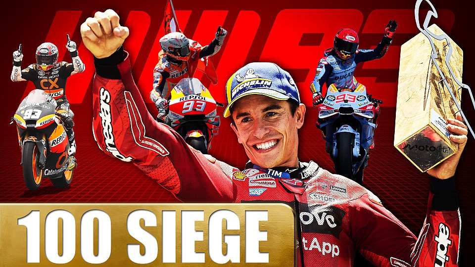Marc Marquez schreibt mit seinem 100sten Sieg MotoGP Geschichte Marc Marquez schreibt mit seinem 100sten Sieg MotoGP Geschichte