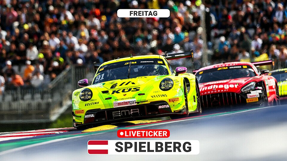 Liveticker zur DTM am Spielbergring am Freitag