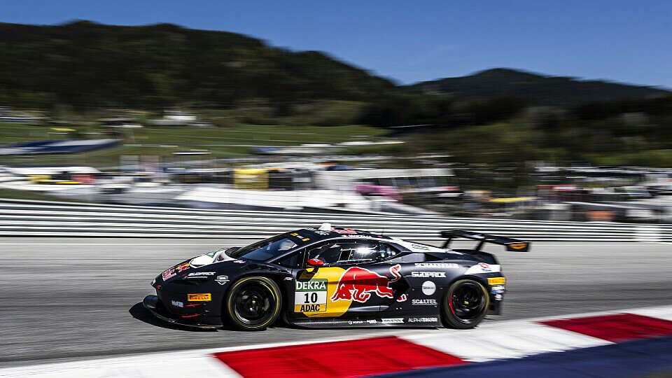 Marco Mapelli in seinem Lamborghini am Red Bull Ring