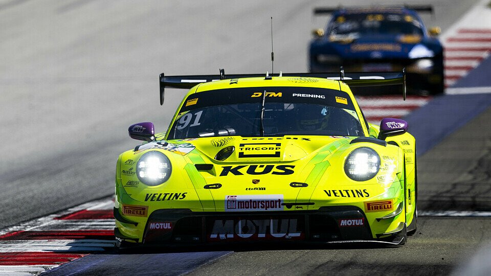 Thomas Preining holt sich den ersten DTM-Sieg der Saison 2026