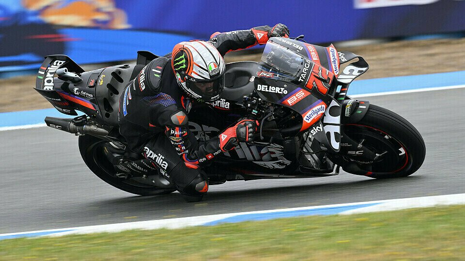 Marco Bezzecchi im Regen von Jerez