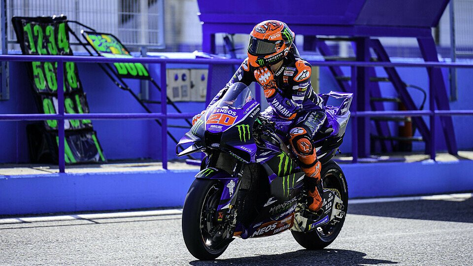 Fabio Quartararo im Jerez-Test