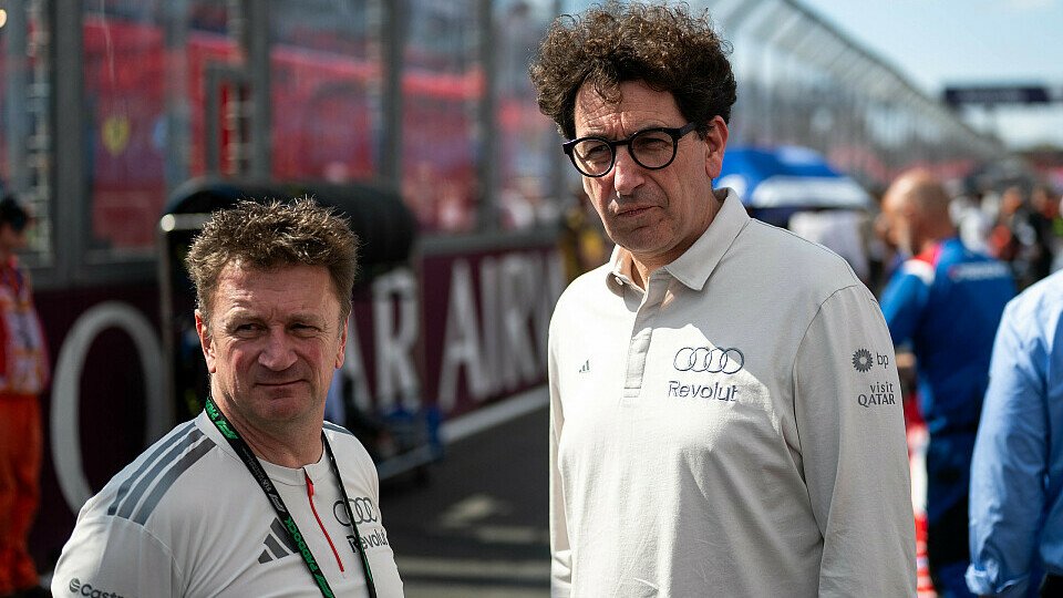 Allan McNish und Mattia Binotto
