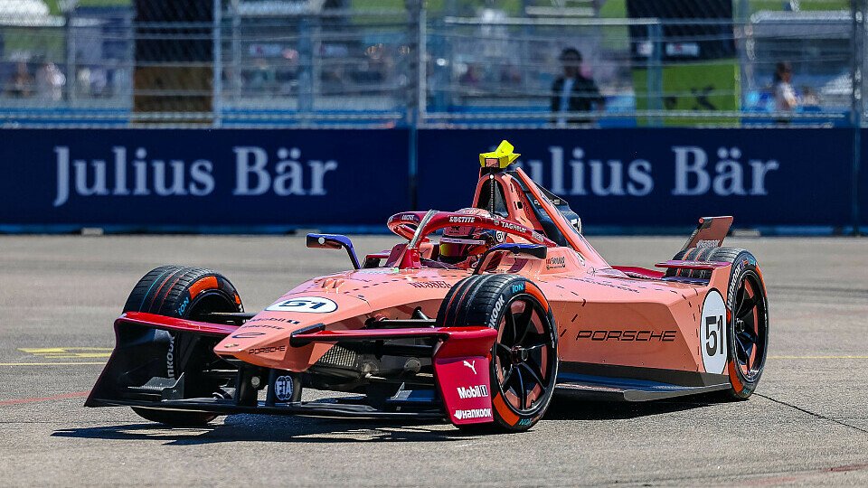 Nico Müller bei der Formel E in Berlin