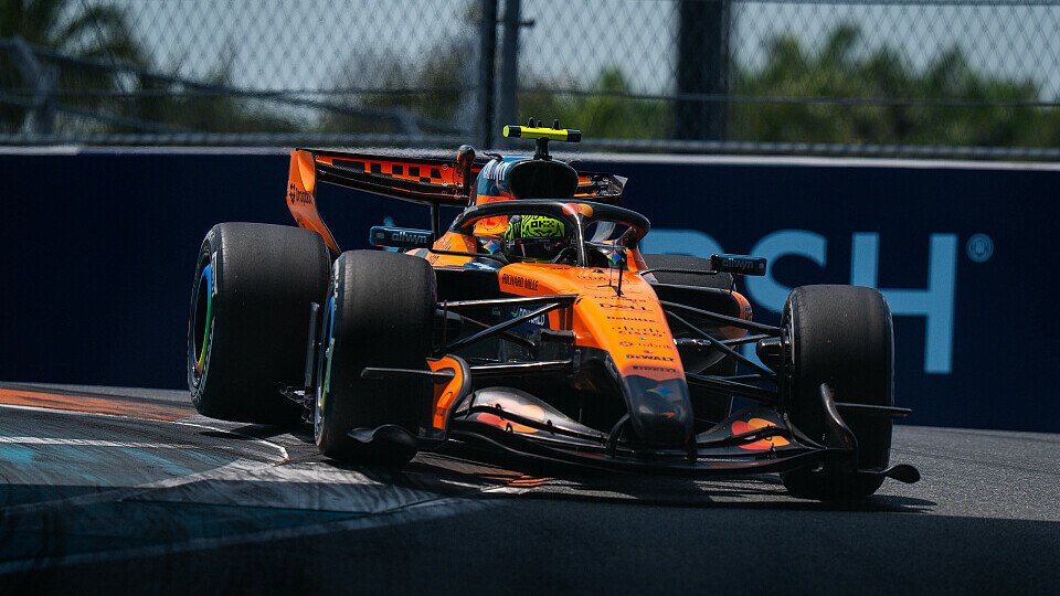 Lando Norris in Miami