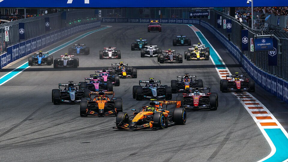 Der Start beim Miami-Sprint