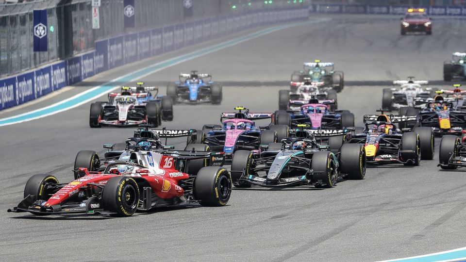 Der Start beim Miami-Sprint