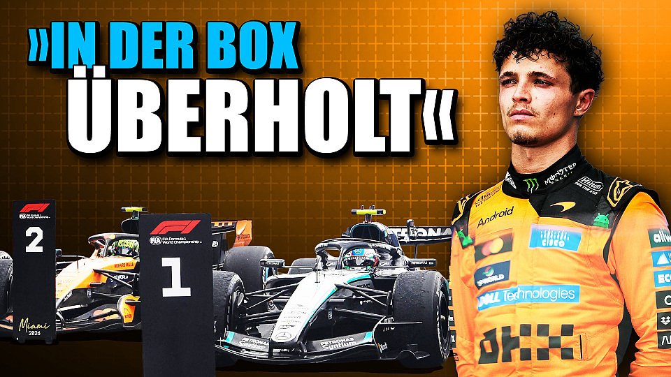 Lando Norris verpasst den Sieg in Miami nach schlechtem Boxenstopp