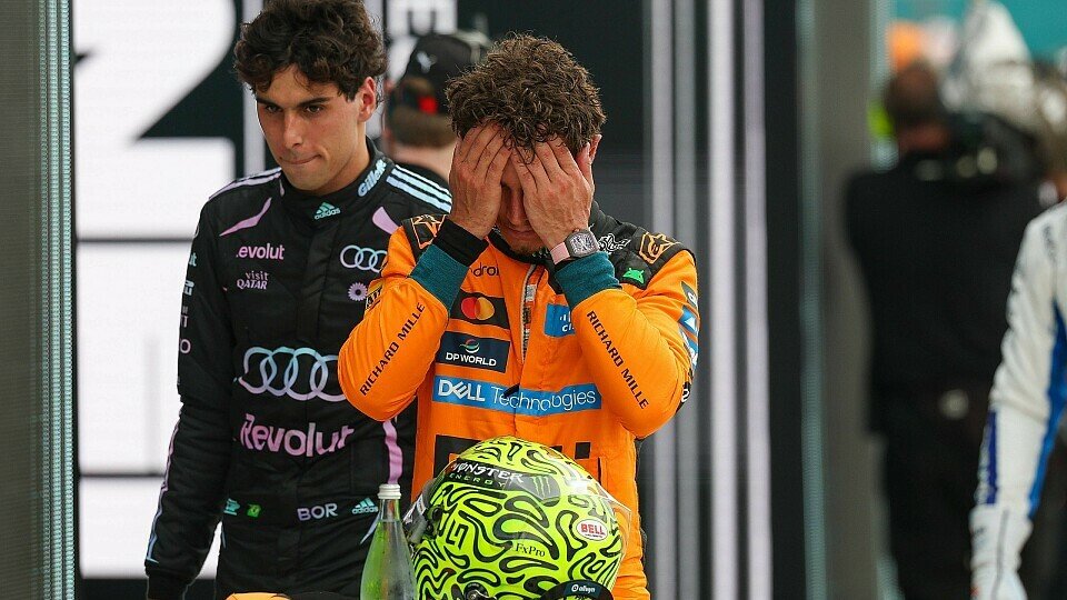 Lando Norris am Sonntag bei der Formel 1 in Miami
