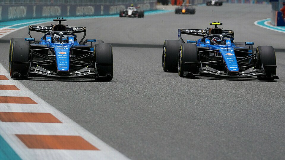 Alex Albon und Carlos Sainz (Williams) beim Formel-1-Rennen in Miami (USA) 2026