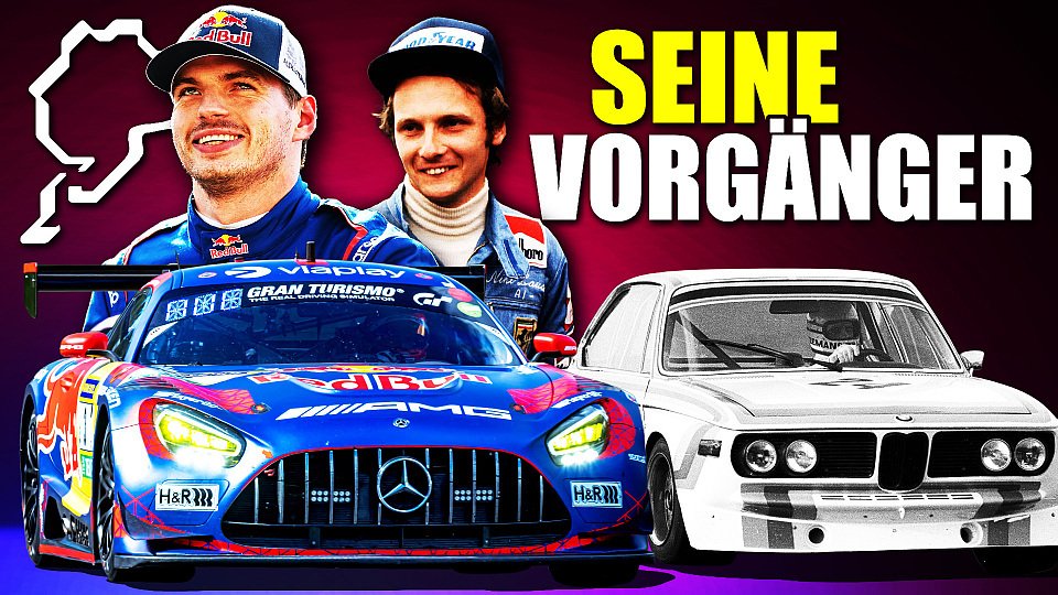 Max Verstappen und seine Formel-1 Vorgänger beim 34h Rennen