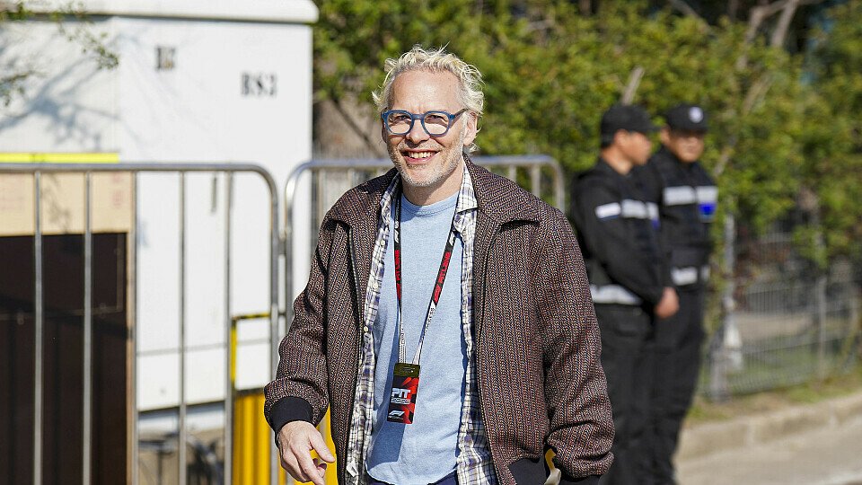 Jacques Villeneuve im Formel-1-Paddock beim GP in China (Shanghai)