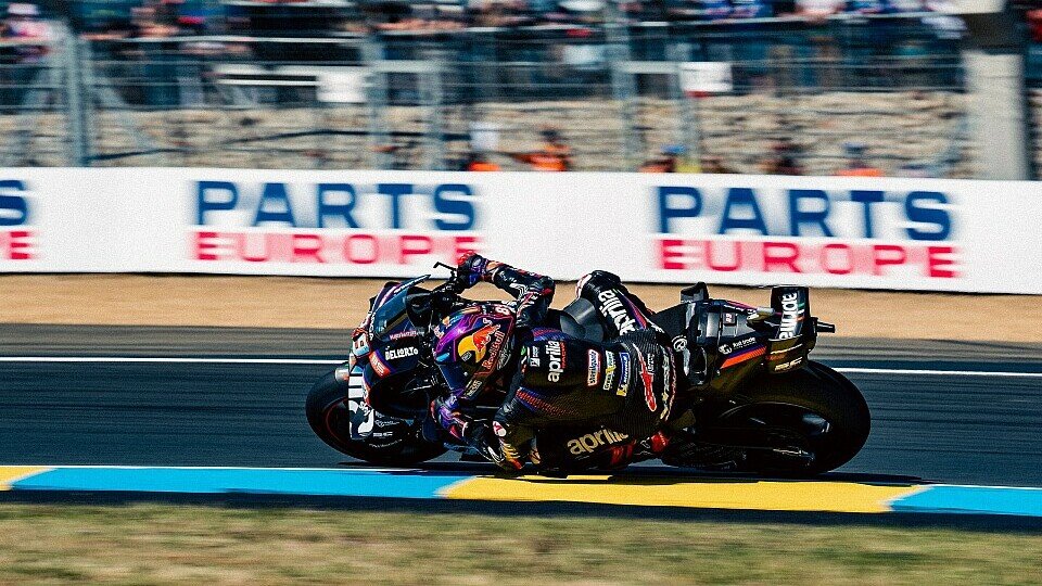 Jorge Martin gewann den MotoGP-Sprint in Le Mans, Foto: Aprilia Media