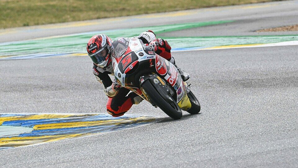 Leo Rammerstorfer im Frankreich GP der Moto3 Leo Rammerstorfer im Frankreich GP der Moto3