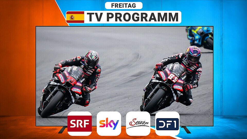 TV-Programm zur Moto GP in Katalonien am Freitag