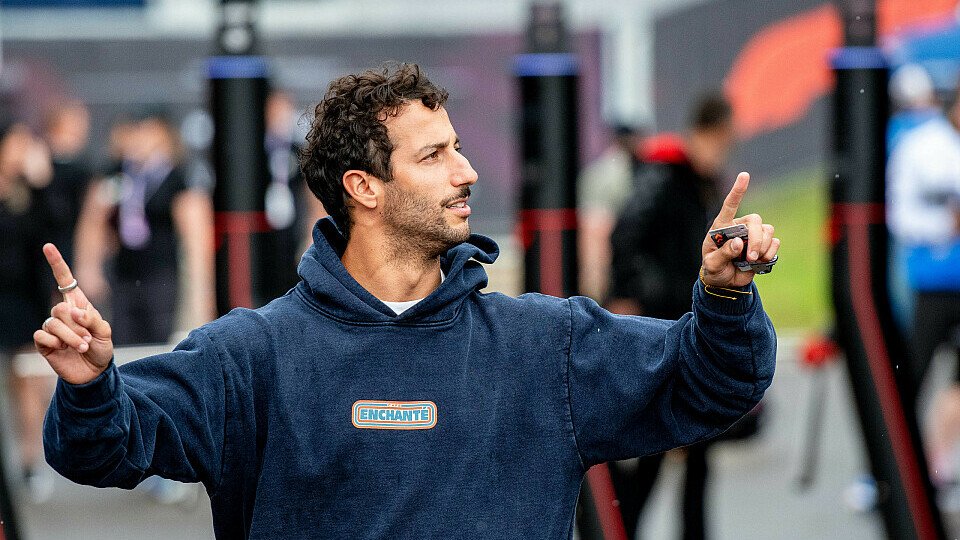 Daniel Ricciardo im F1-Paddock zu Gast