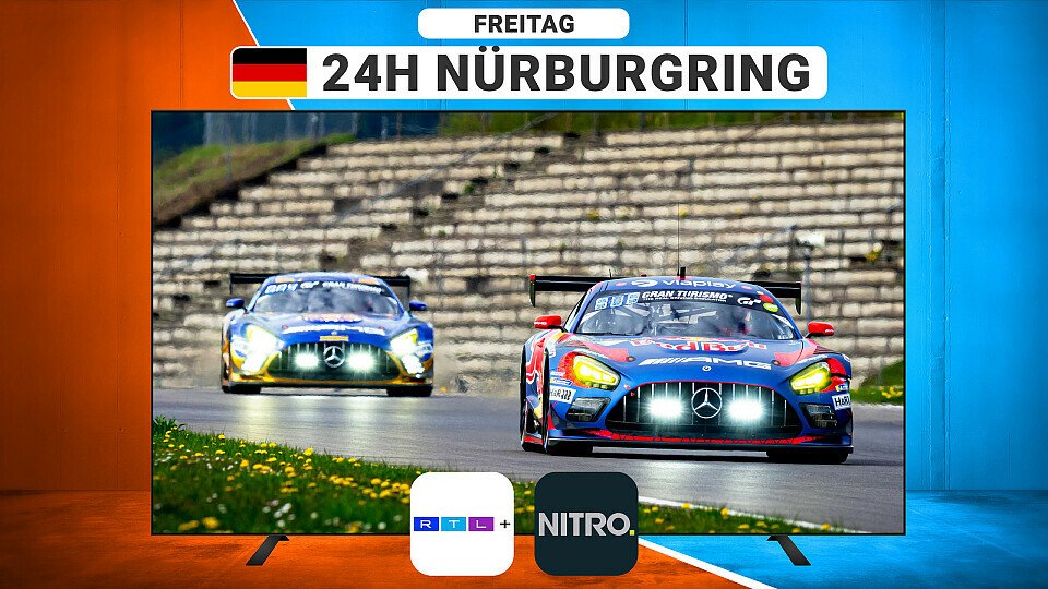 TV Programm zum 24h Rennen am Nürburgring am Freitag