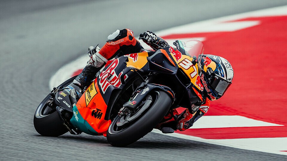 Pedro Acosta holt seine erste zweite MotoGP-Pole-Position, Foto: KTM Media