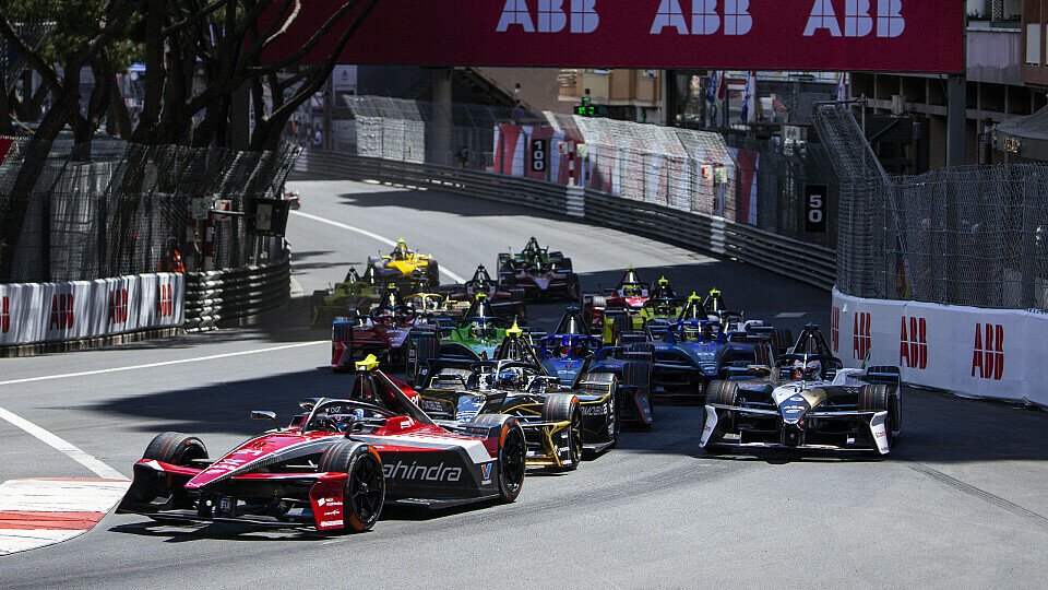 Nyck de Vries beim Start in Monaco
