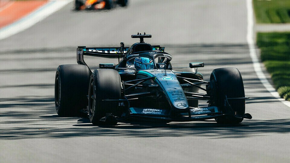George Russell (Mercedes) beim Sprint-Qualifying der Forme 1 in Montreal (Kanada) 2026