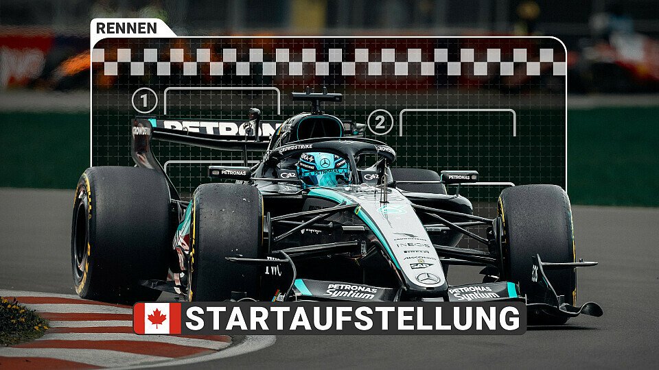 Startaufstellung zum Kanada GP Startaufstellung zum Kanada GP