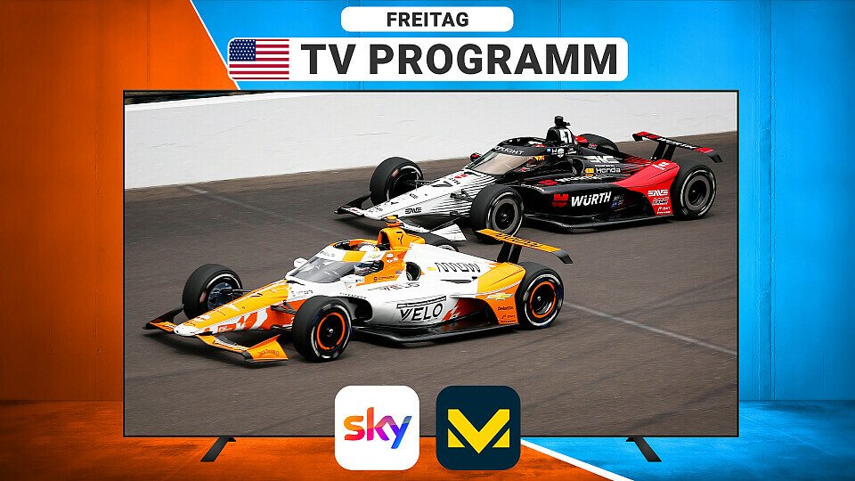TV-Programm: IndyCar in Detroit am Freitag TV-Programm: IndyCar in Detroit am Freitag