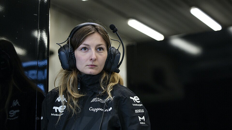 Doriane Pin in der Peugeot-Box